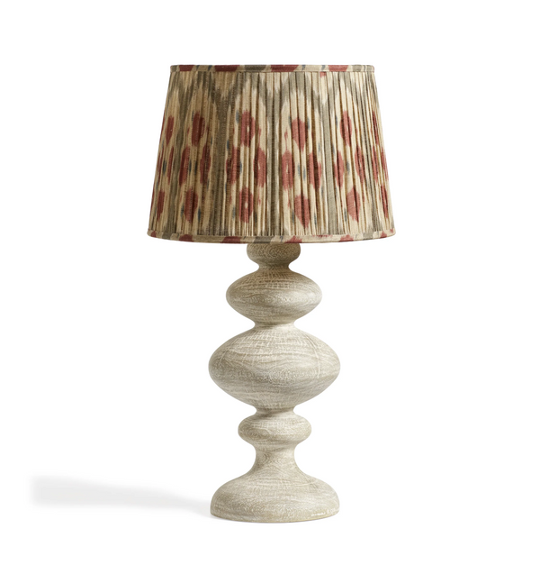 CoreMinerva Wooden Table Lamp – Cloud Wash